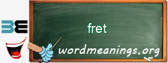 WordMeaning blackboard for fret